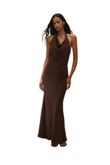 Izaro Chocolate Dress