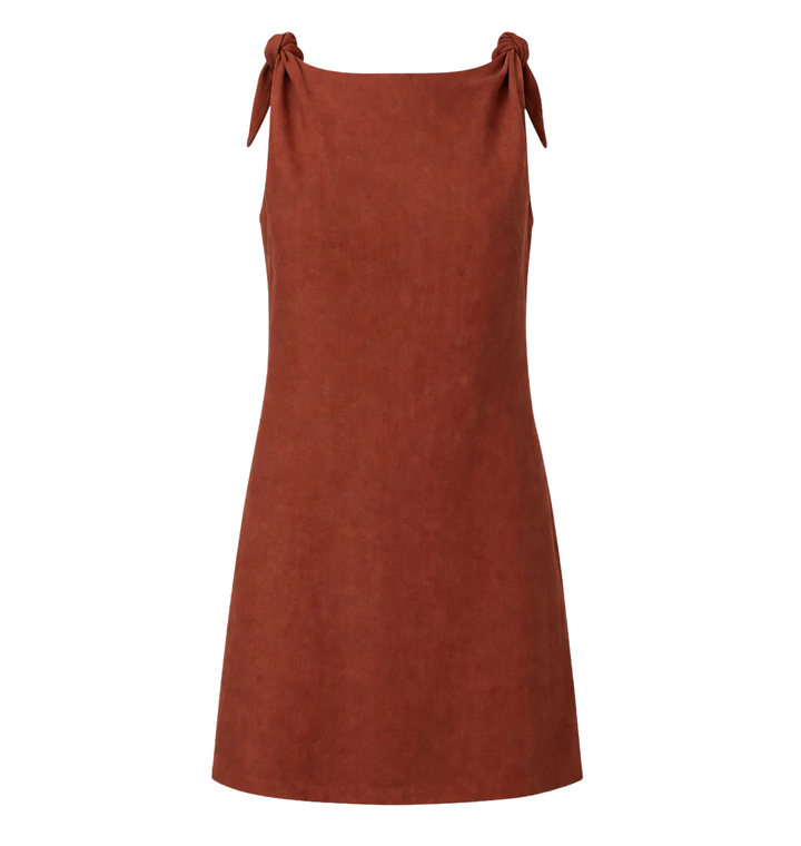 Flor Terracotta Dress