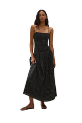 Mira Black  Polka Dot Dress