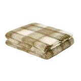 Throw Plaid Olive