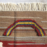 Red and Brown Pastures Kilim Rug