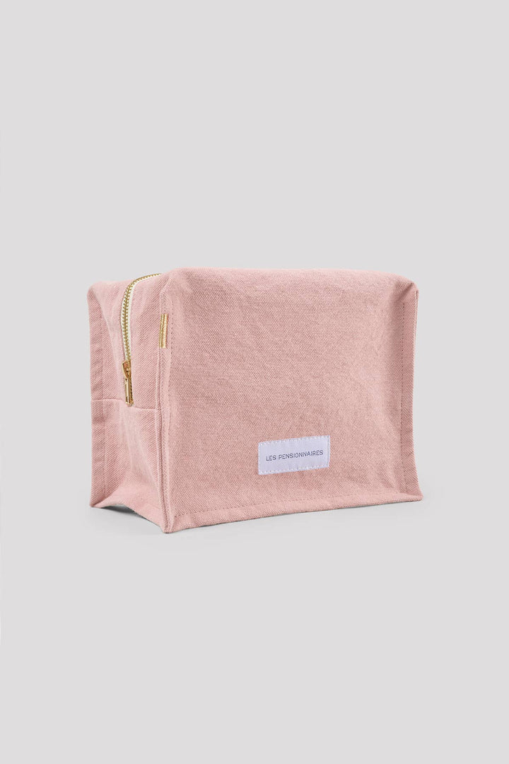 Cube Toiletry Bag in Delicate Pink
