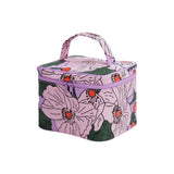 Large Cosmetic Case Pink Poppy