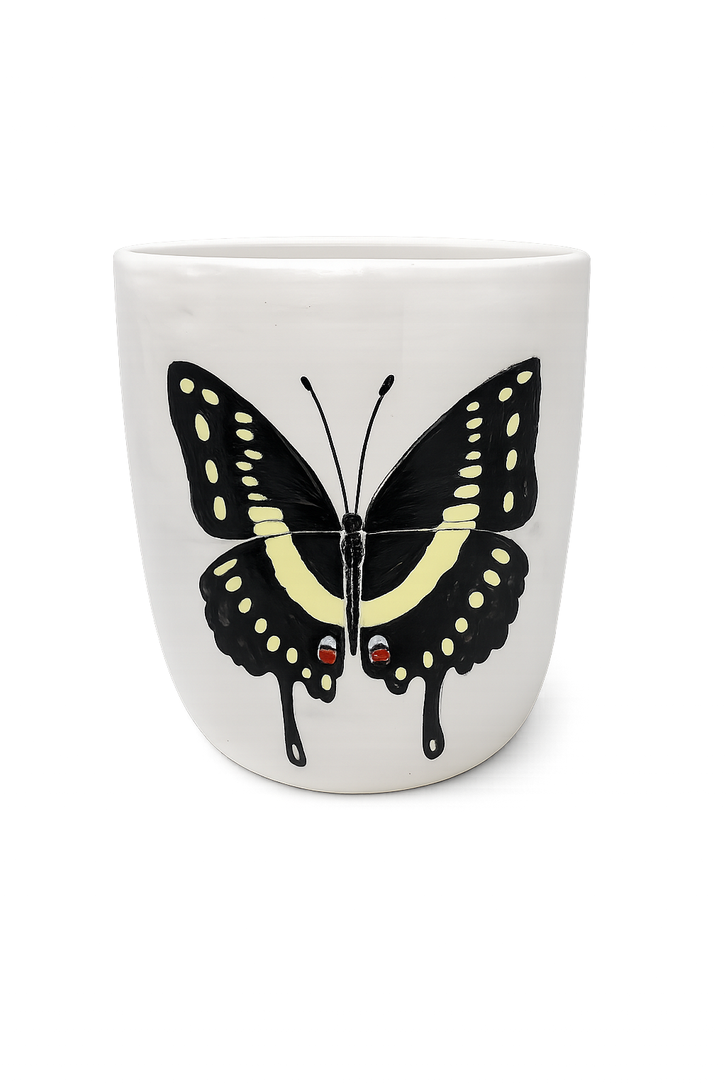Small Vase Butterfly 2