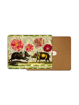 Placemat Set of 2 Two Boars