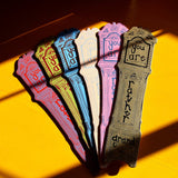 Clock Bookmark Cornflower