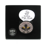Grey Burmese Brooch