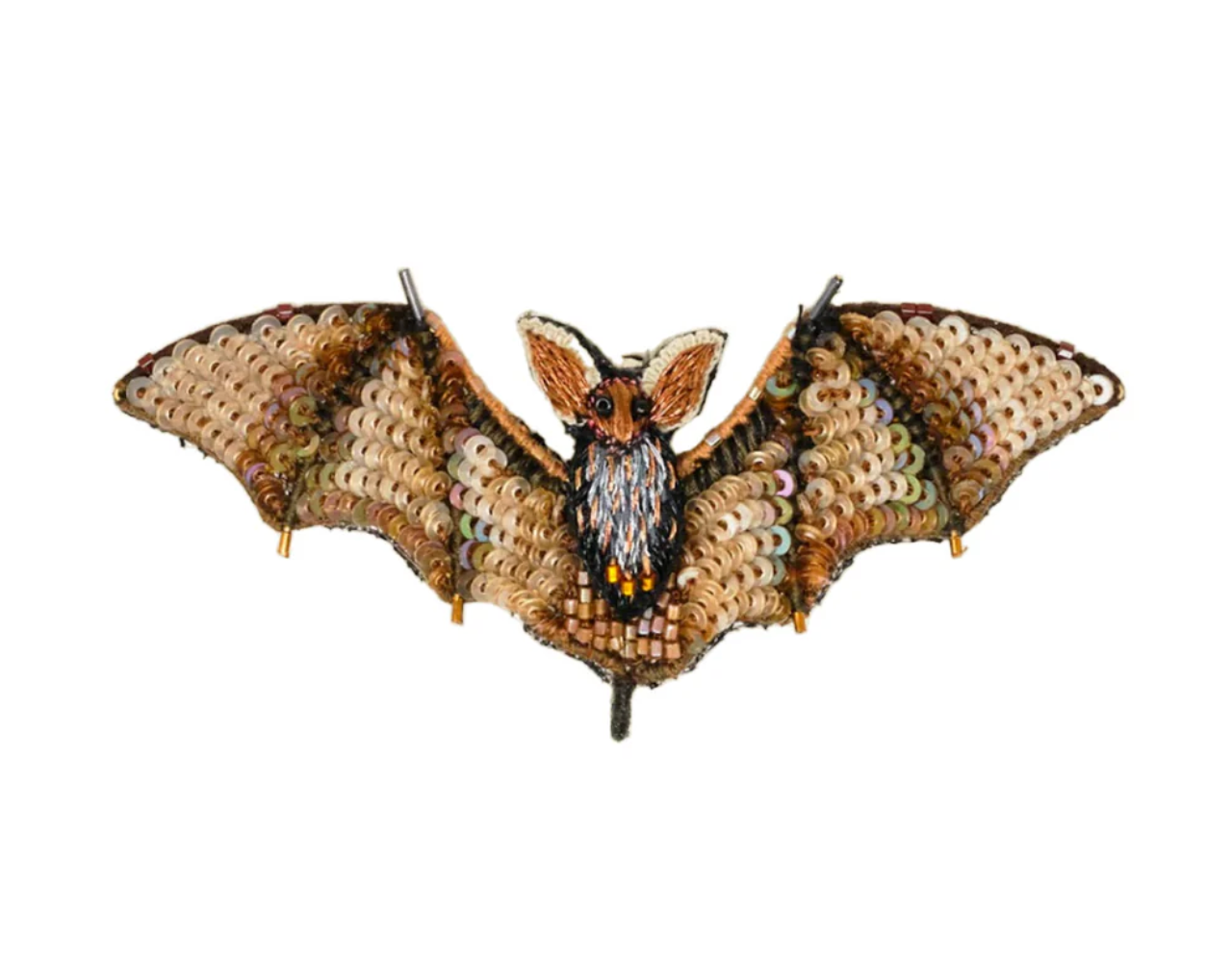 Brooch Long Eared Bat