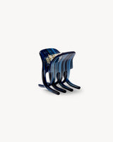 Mini Hair Clip Indigo