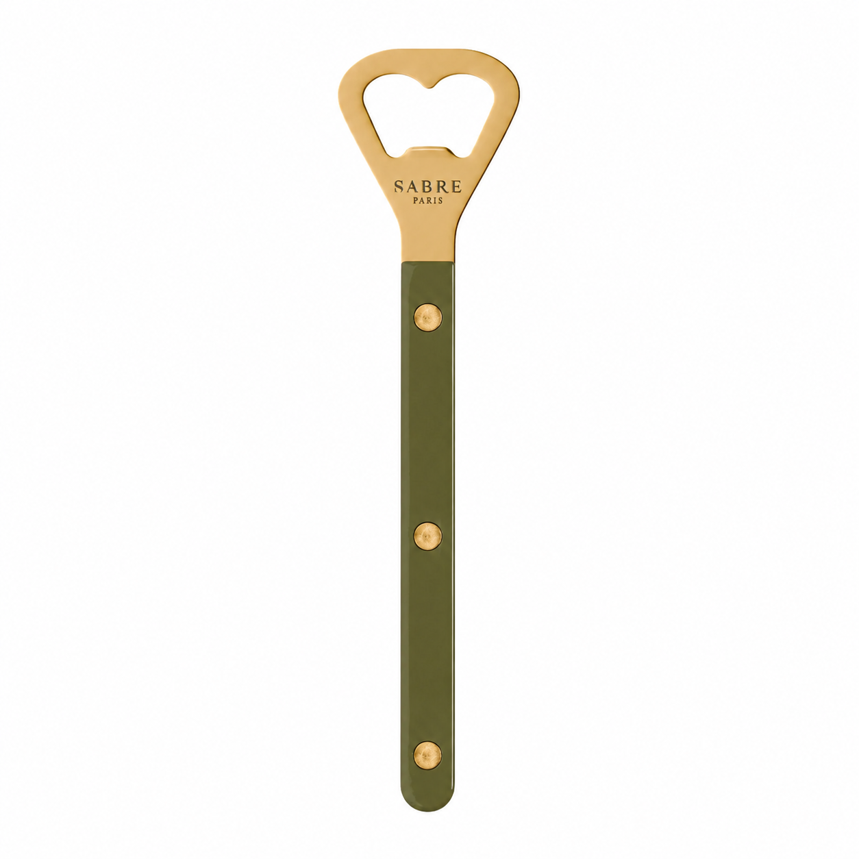 Bistro Bottle Opener Gold in Dark Green