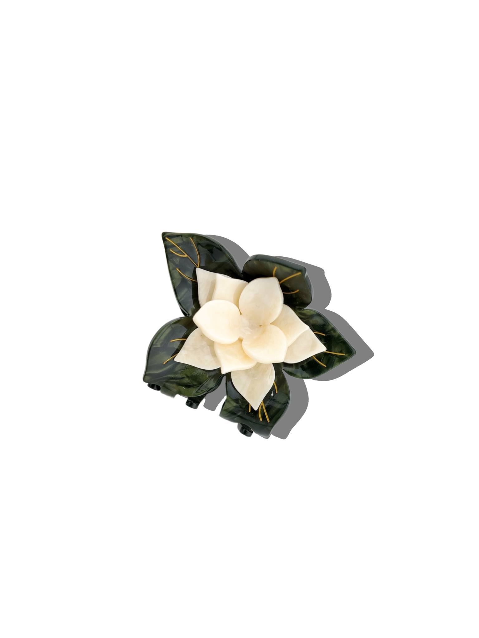 Claw Magnolia Flower Cream