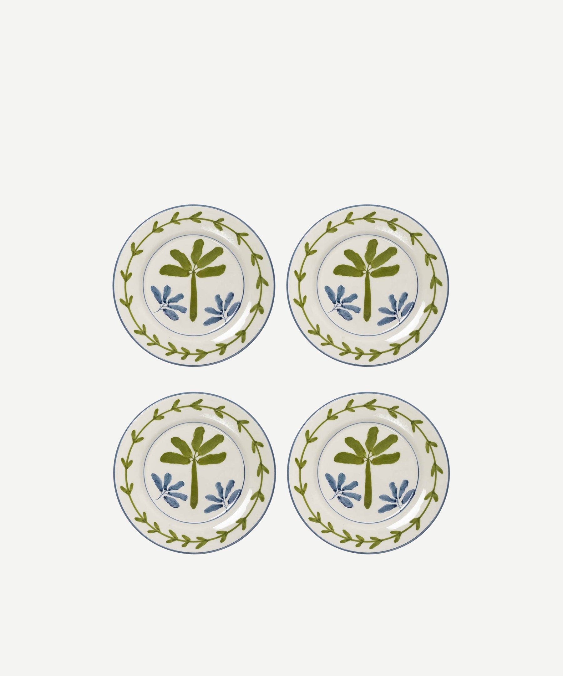 Bananeira Dessert Plate Set of 4