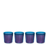 Prism Blue DOF Glass Set 4
