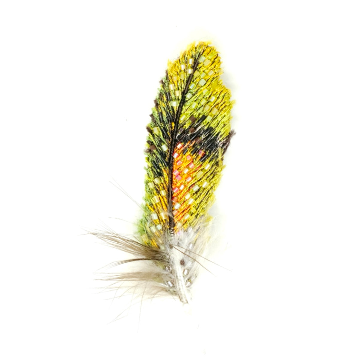 Brooch Old World Parrot