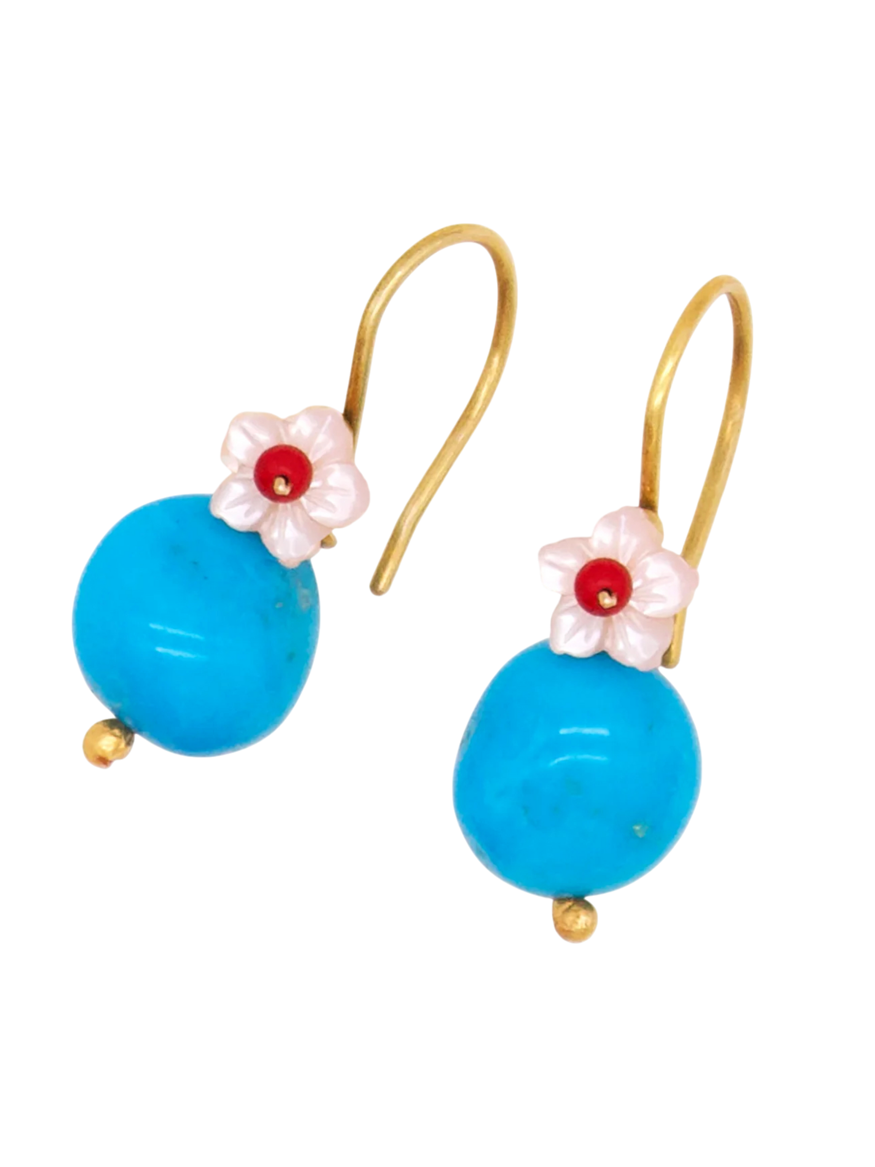 Turquoise Spring Earrings