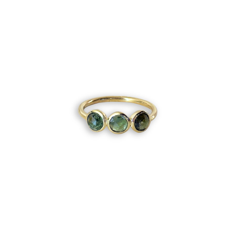 Kali Green Tourmaline Ring