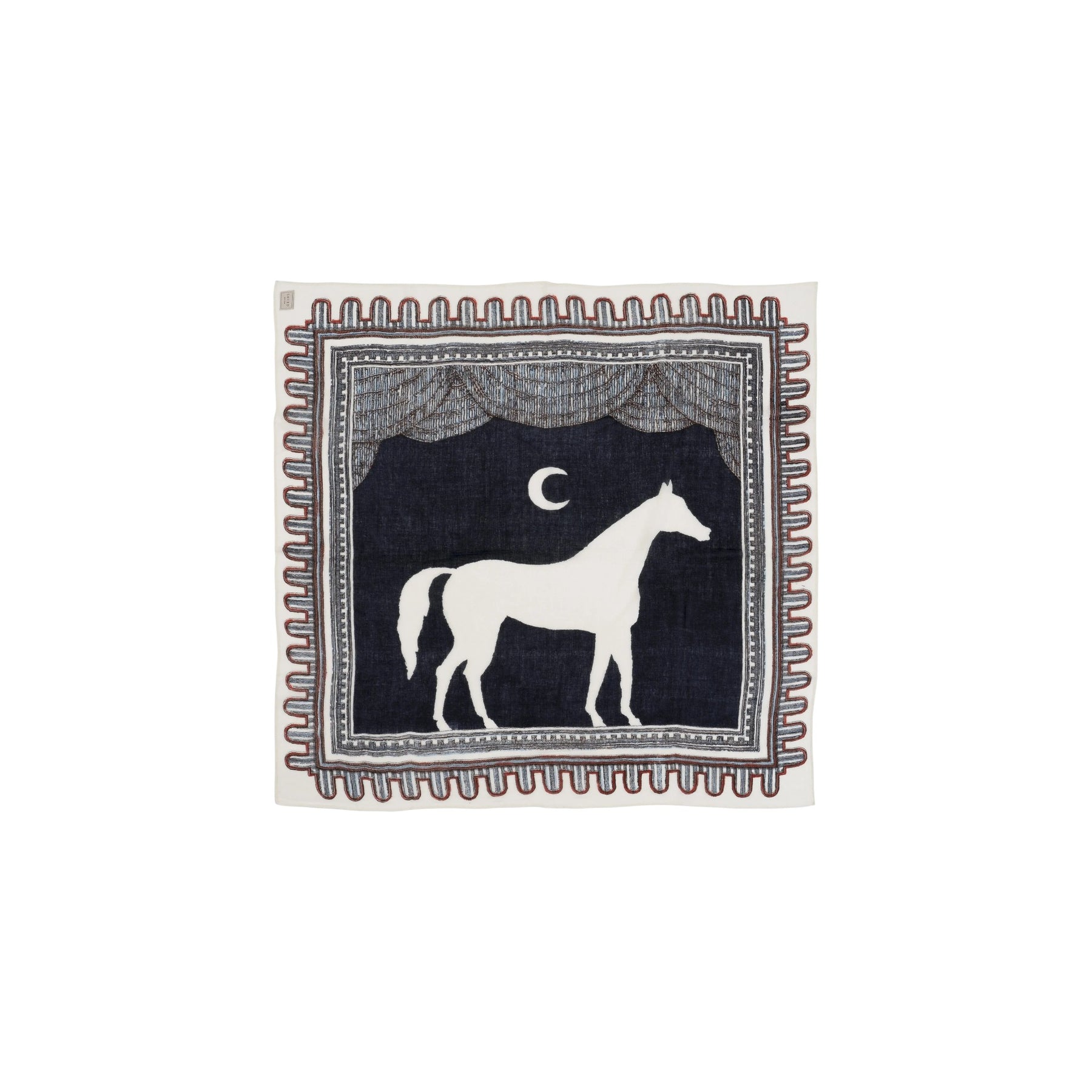 Horse Crescent Scarf