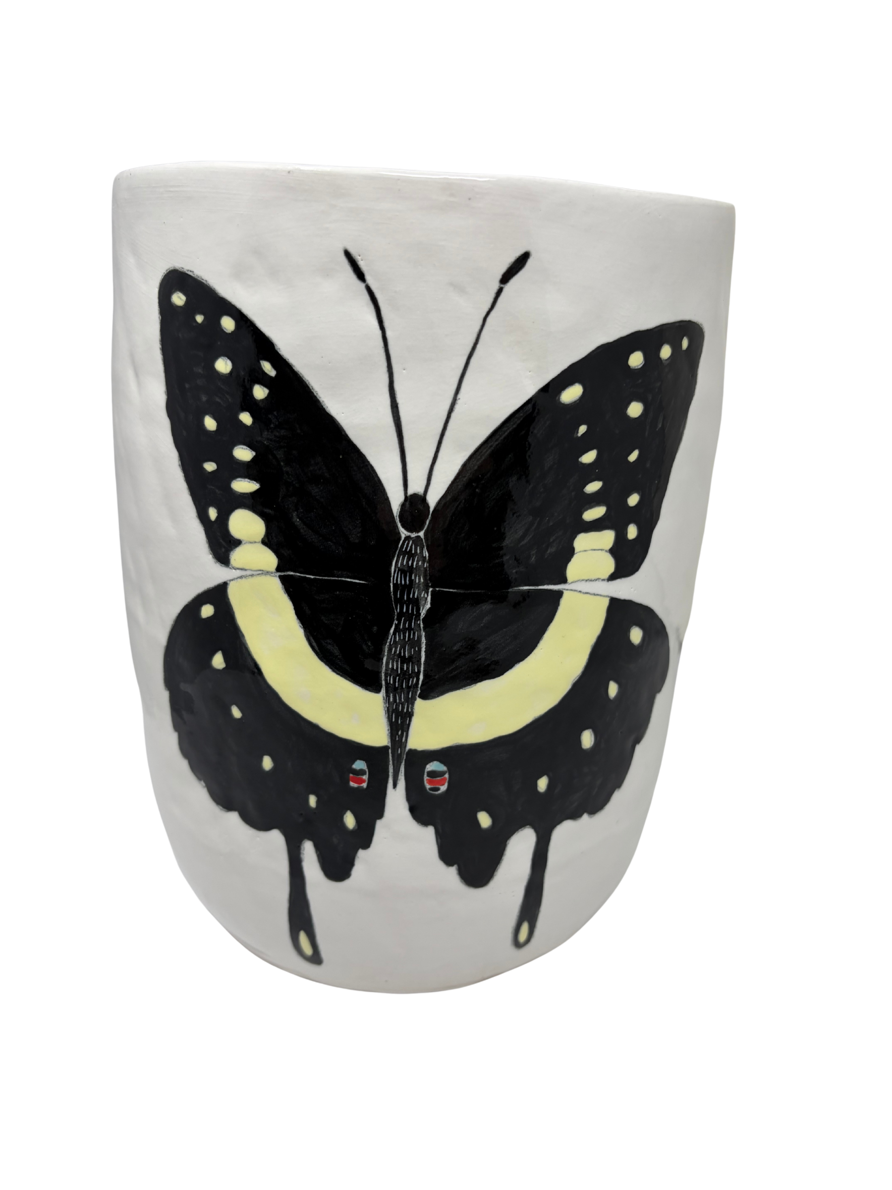 Medium Vase Butterfly 1