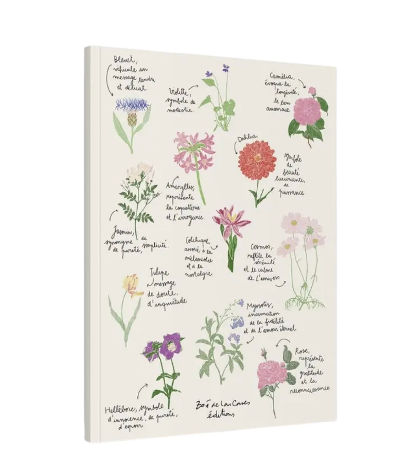Notebook Fleurs