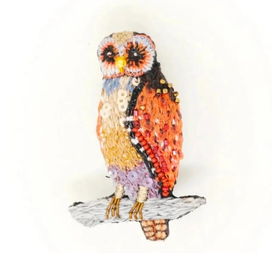 Brooch Bay Owl