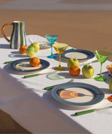 Blue Dinner Plate Set 4