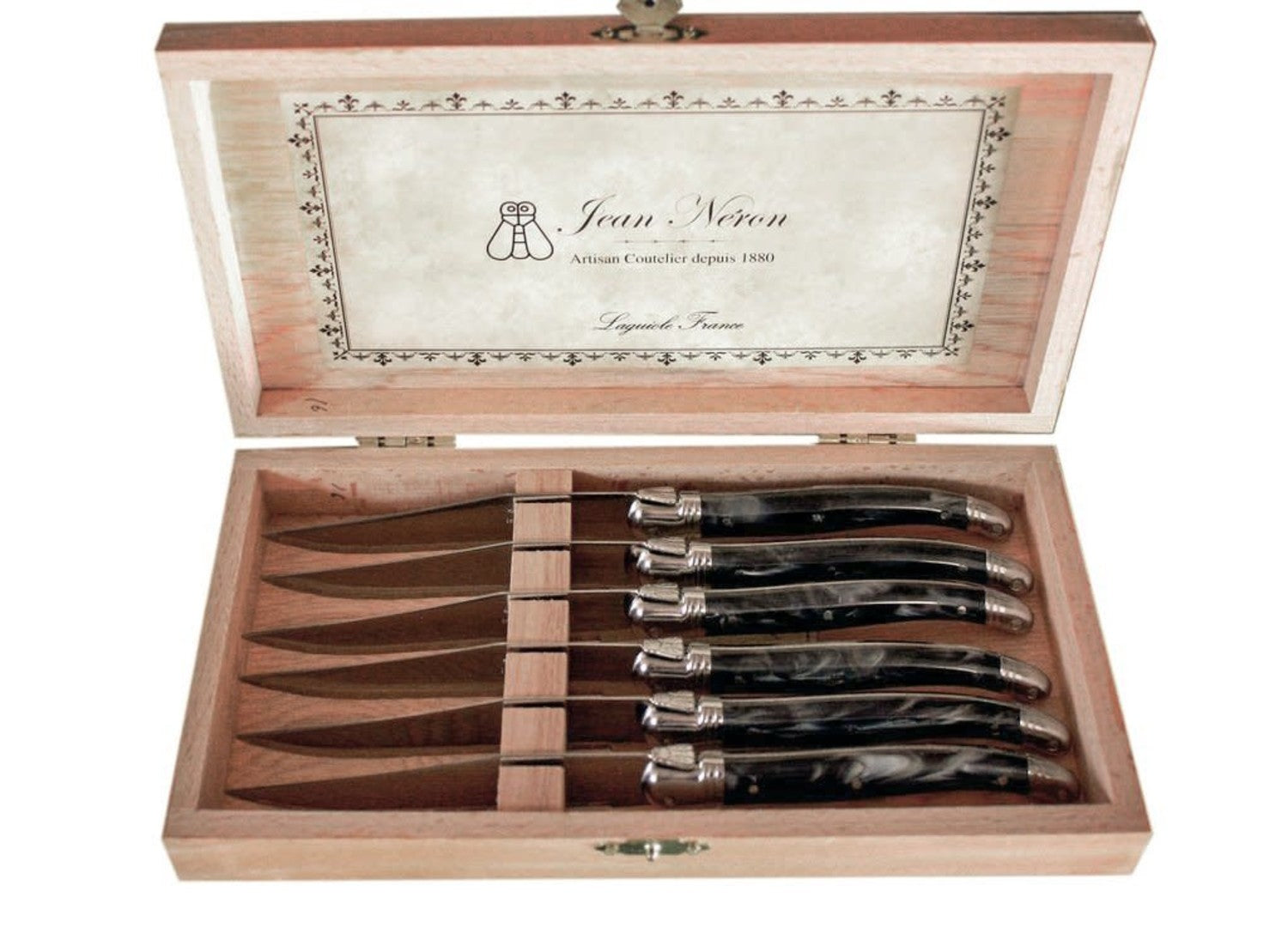 Laguiole Knives Black Marble
