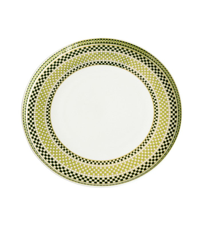 Green Tile Dinner Plate Set of 4