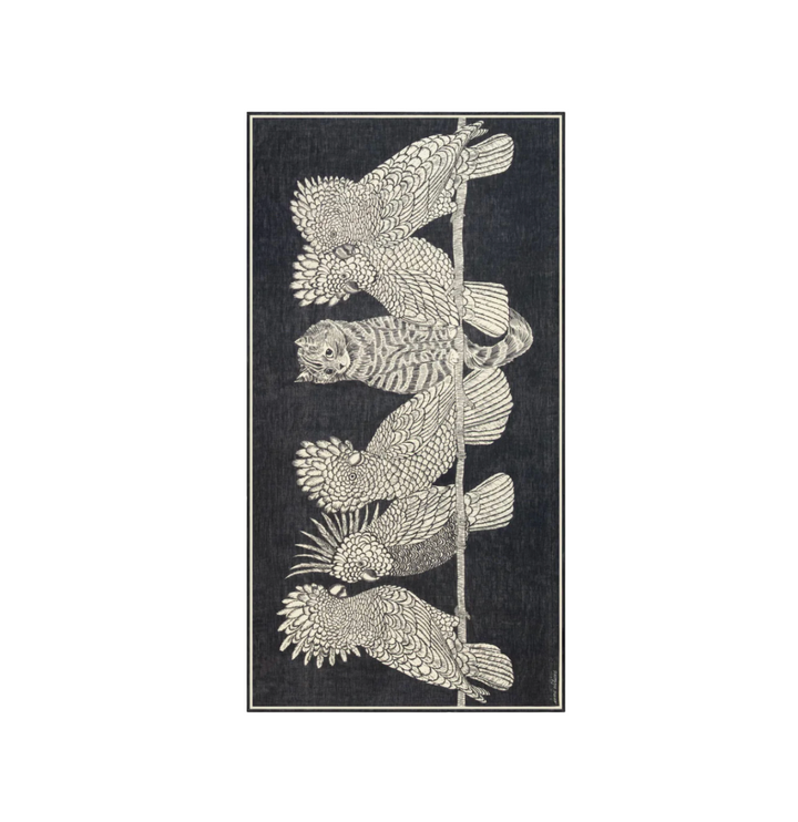 Scarf Caracat Black