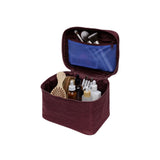 Large Cosmetic Case Mahogany