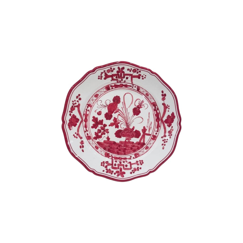 Faenza Melamine Salad Plate Set 4 Red