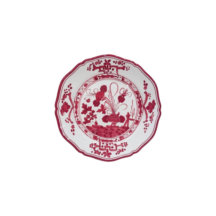 Faenza Melamine Salad Plate Set 4 Red