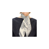 Scarf Histoire White Square