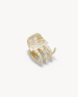 Mini Hair Clip Ivory