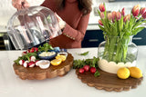 Scalloped Trivet Riser