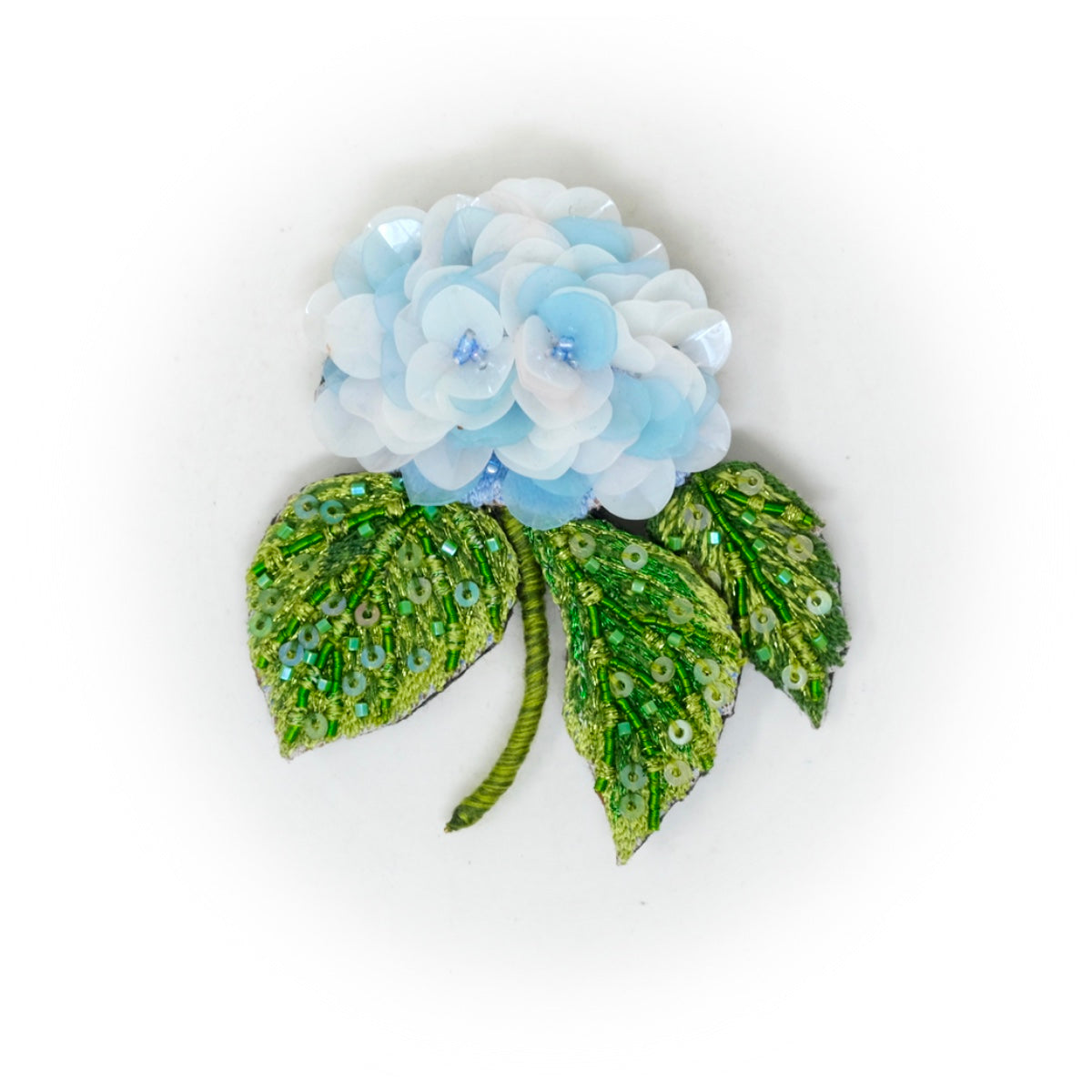 Brooch Blooming Hydrangea
