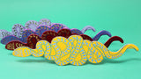Snake Bookmark Yellow