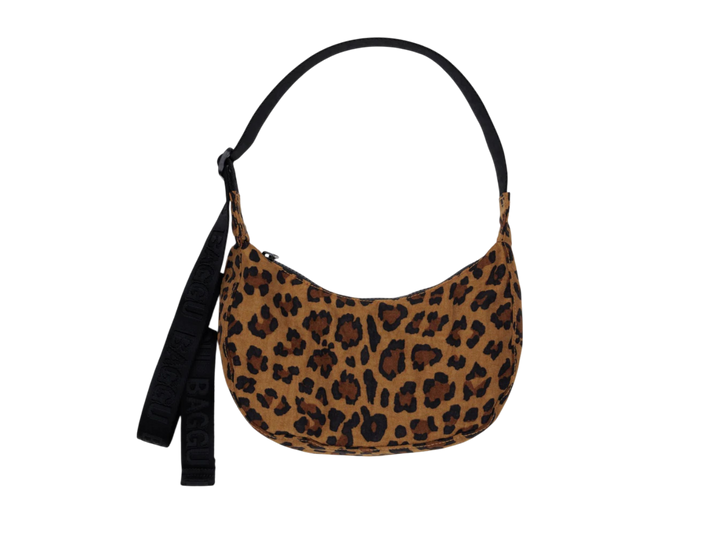 Small Crescent Bag Leopard