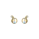 Planetary Earrings Moonstone