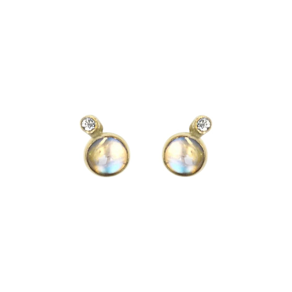 Planetary Earrings Moonstone