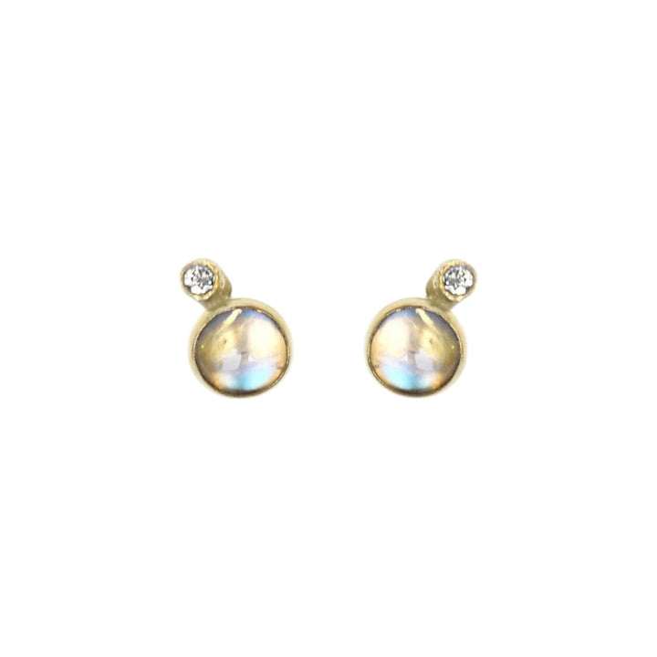 Planetary Earrings Moonstone
