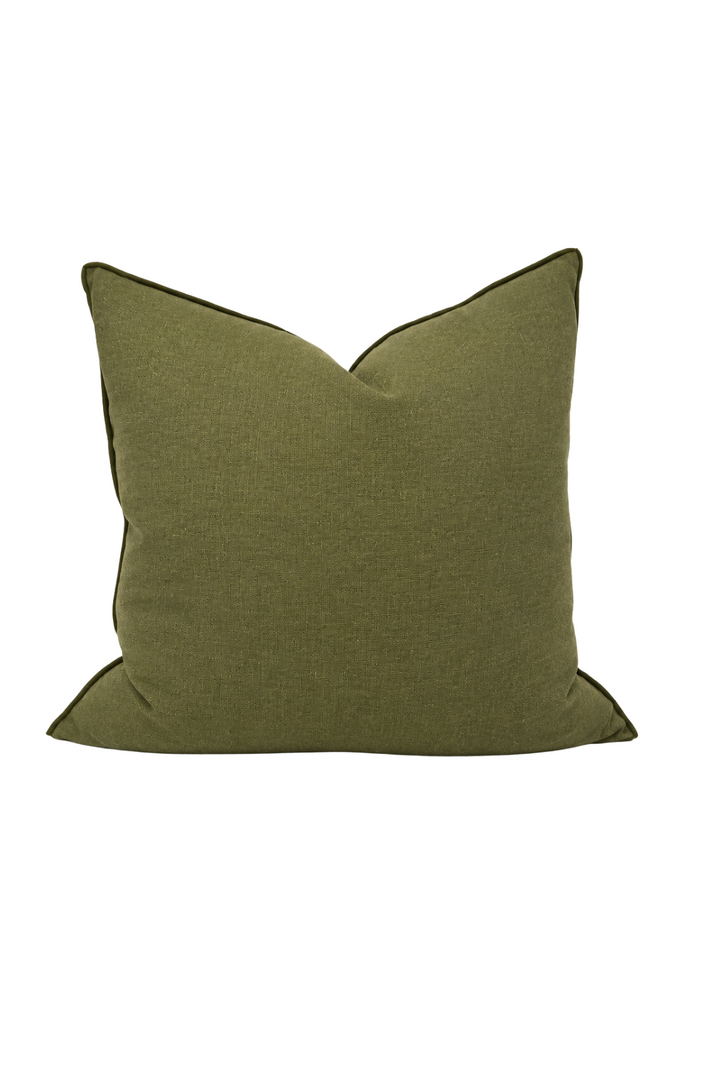 Pillow Canvas Khaki 25x25