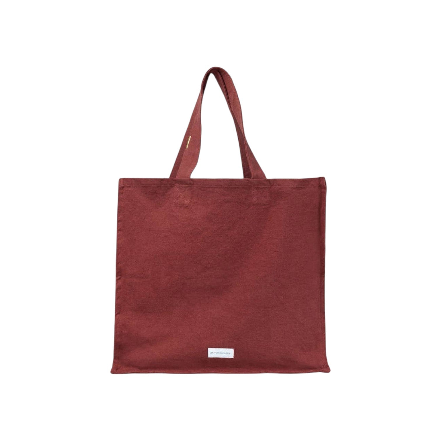 Rust Large Canvas Tote