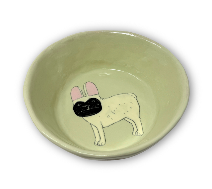 Snack Bowl Large Dog Green - Dog 2