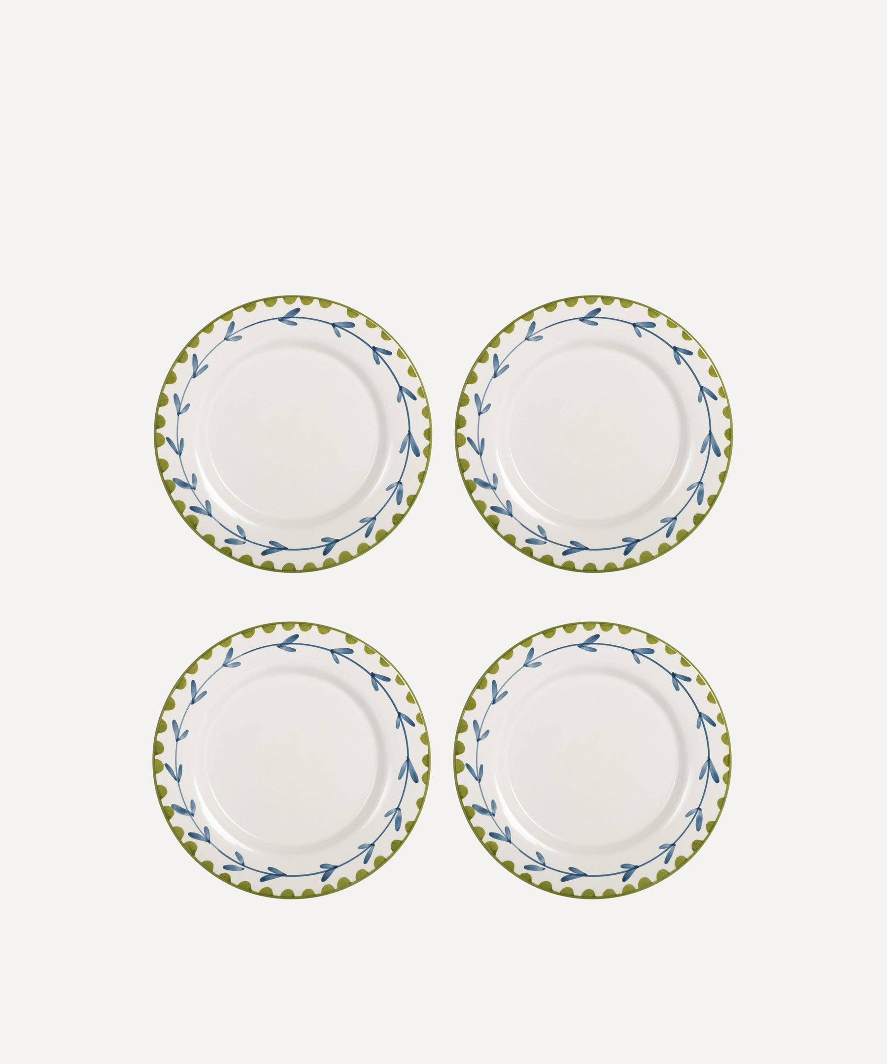 Banana Dinner Plate Set of 4
