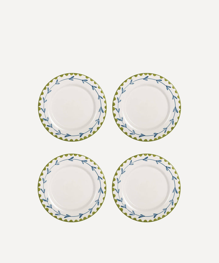 Banana Dinner Plate Set of 4