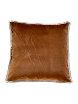 Velvet Cognac 24" x 24" Pillow