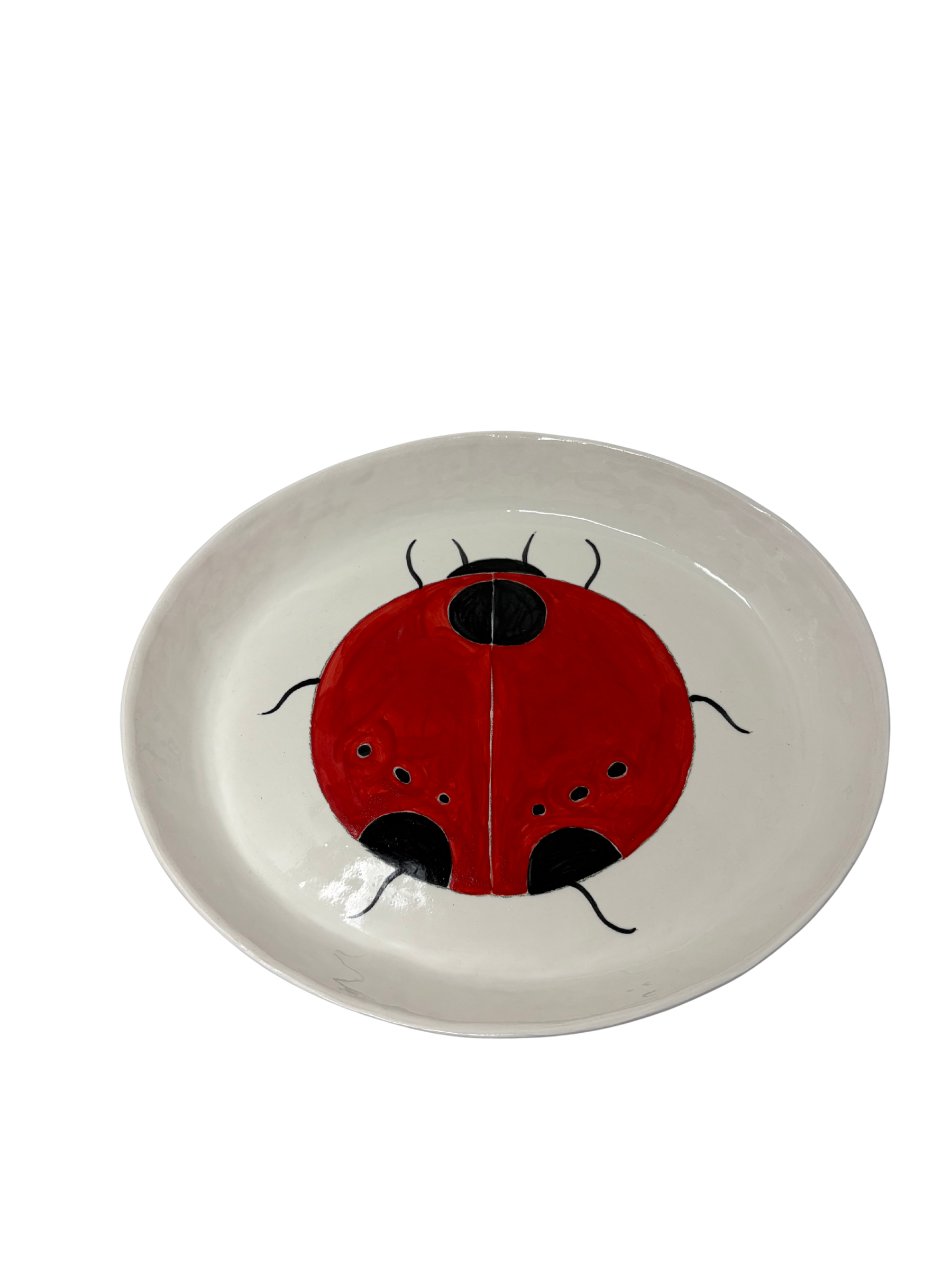Extra Large Oval Platter Butterfly 1