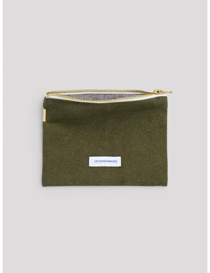 Capre Green Small Pouch