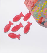 Sweet Wild Strawberry Fish Swedish Candy 5.2oz