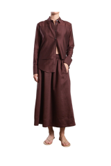 Skirt Claudia Chocolate